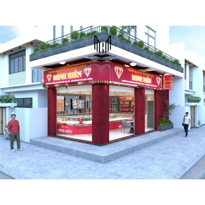 Những yếu tố phong thủy nổi bật trong thiết kế tiệm vàng 